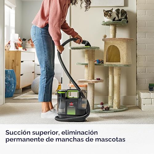 Miniatura 4 de BISSELL® Little Green® Max Pet Limpiador Profundo Portátil para Alfombras y Tapicería, Detallador para Carro/Auto, con Herramienta Autolimpiante
