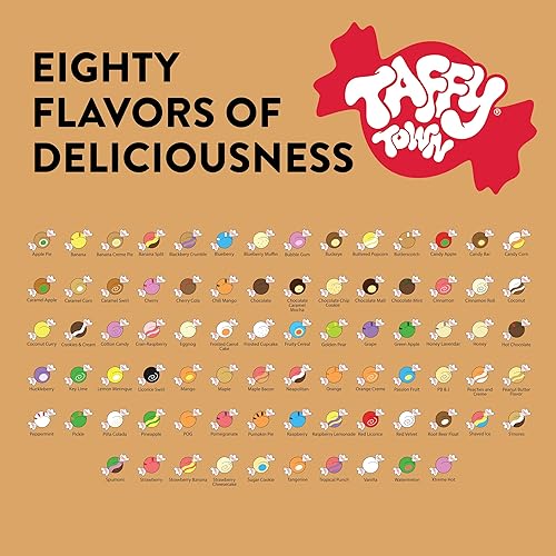 Miniatura 7 de Taffy Town Taffy de agua salada surtida, 80 onzas