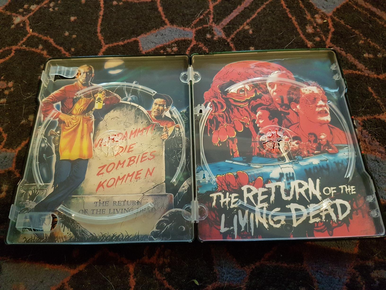 Return of the living Dead Uncut Steelbook [2 Bluray] Amazon.de