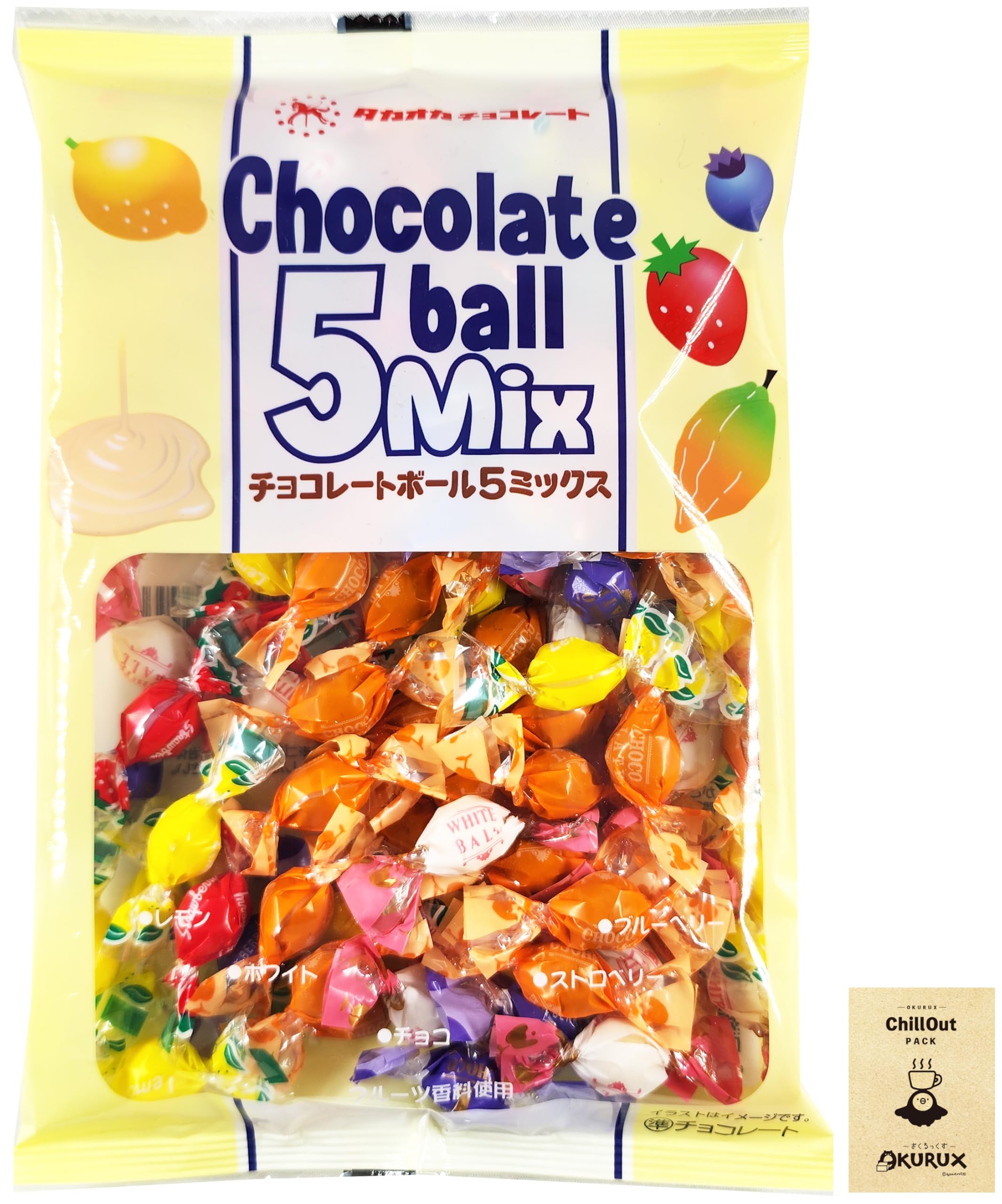 Amazon | OKURUX [3種アソート] 高岡食品 チョコレートボール 3種