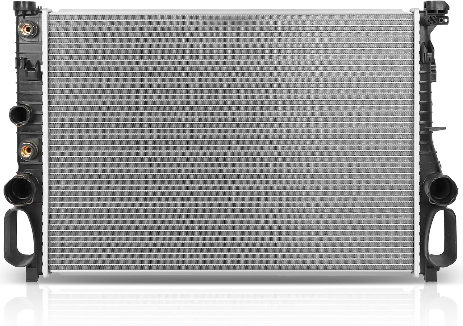SCITOO Car Radiator Assembly Compatible with Mercedes-Benz E320 2003-2006 E350 2006-2009 3.2L 3.5L Replaces# 2868