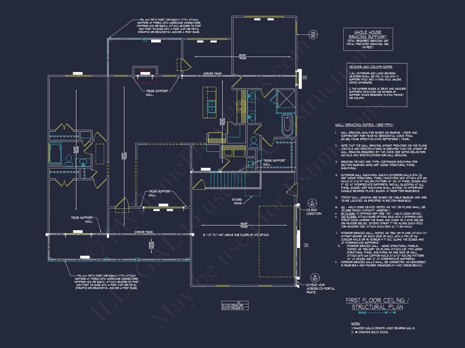 16-1378 House Plan - Modern Farmhouse Home Plan - 3-Bed, 2-Bath, 2,121 SF