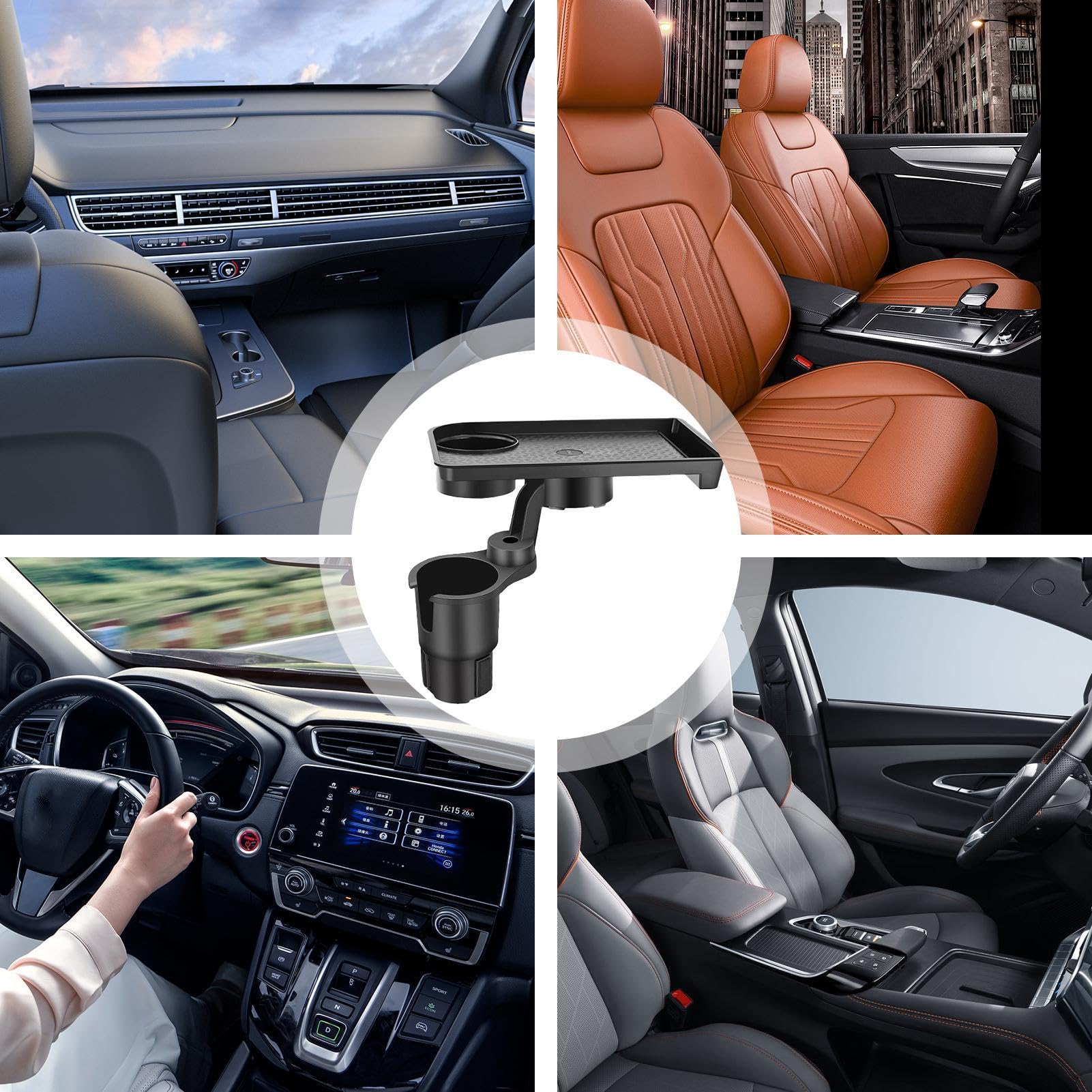 Amazon | 車用カップホルダー | 車用カップホルダーブラケットディナー