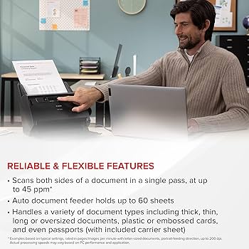 Amazon.com: Canon DR-C240 Office Document Scanner : Office