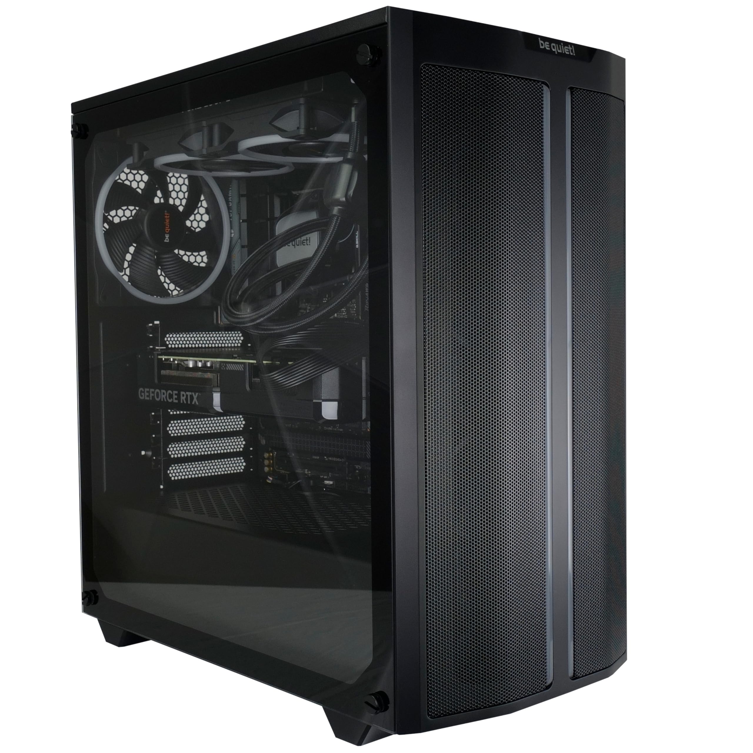 Gaming/Creator PC Intel Core Ultra 9 285K bis 5,7 GHz Turbo 64GB DDR5-6000MHz 4TB M.2 SSD Nvidia RTX 5080 16GB GDDR7 Videospeicher WiFi 240mm Wasserkühlung Windows 11 Pro RGB-Beleuchtung
