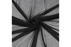 Superfine Stretch Net Fabric for Seamless Weaves and Hair Extensions