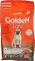 Premier Pet Ração Golden Fórmula Mini Bits Light Para Cães Adultos De Pequeno Porte Sabor Frango E Arroz 3Kg Para Todas Pequeno Adulto