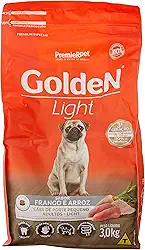 Premier Pet Ração Golden Fórmula Mini Bits Light Para Cães Adultos De Pequeno Porte Sabor Frango E Arroz 3Kg Para Todas Pequeno Adulto