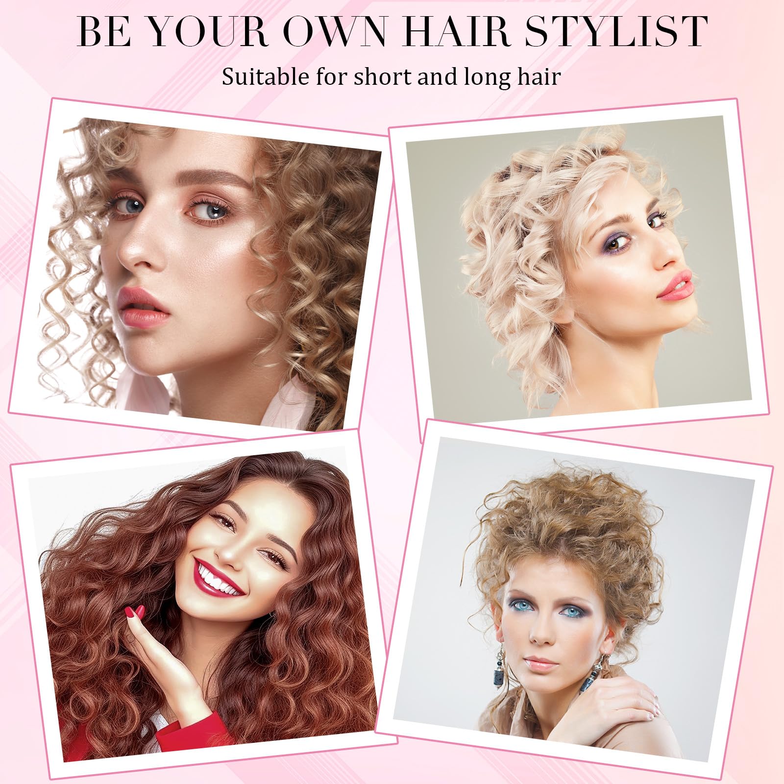 Heatless Curling Rod Stirnband, Heatless Hair Curler über Nacht für lange kurze Haare, keine Hitze über Nacht Locken mit dünnen Lockenwicklern zum Schlafen für lange Haare (Gold)