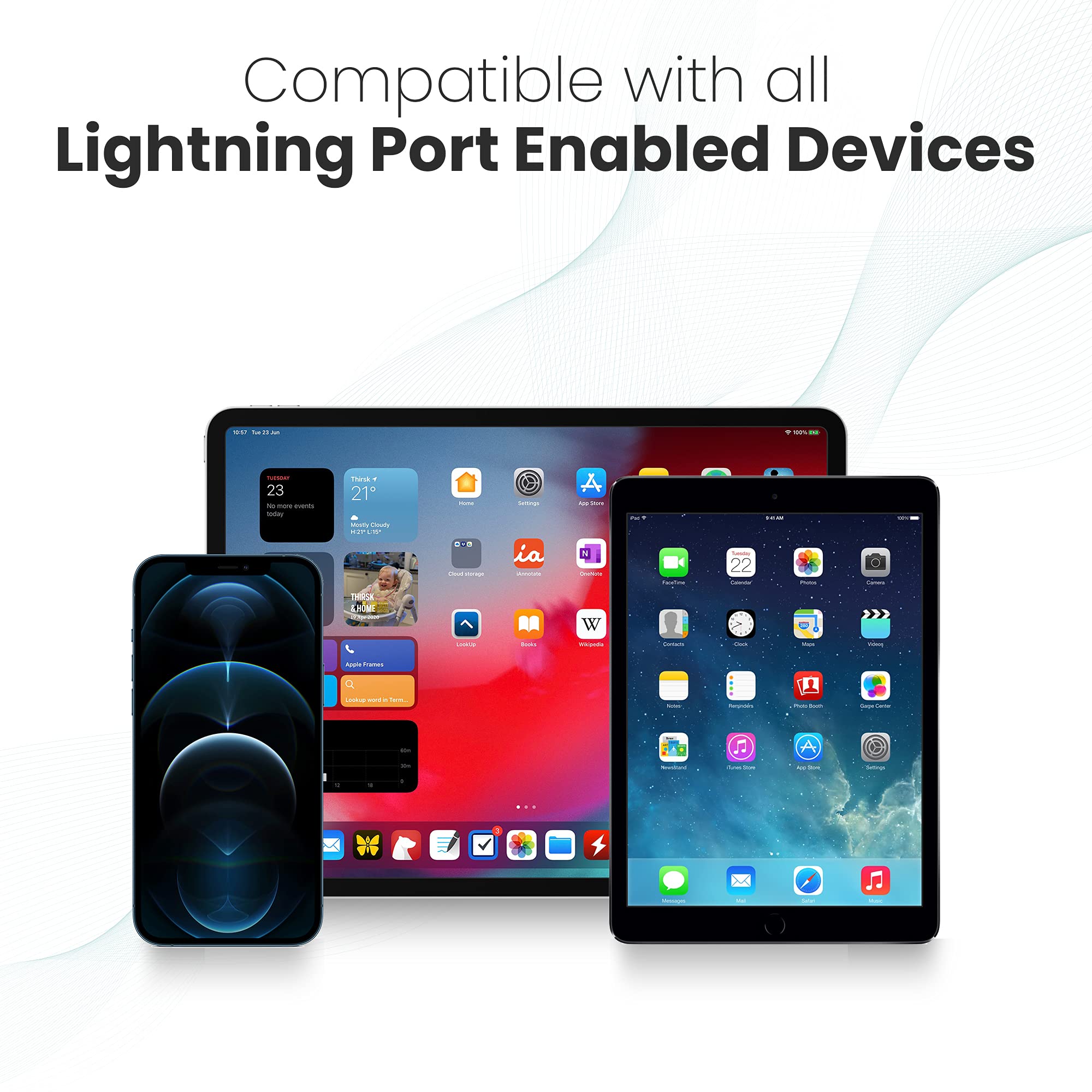 Ambrane Apple Mfi Certified Lightning To Type C Cable Fast