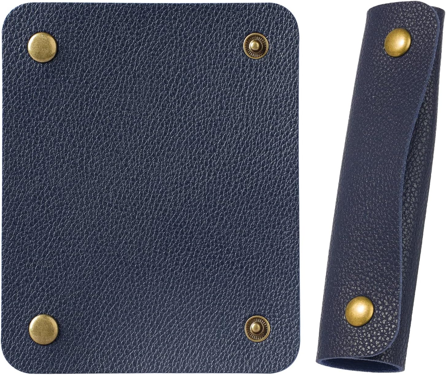 IUAQDP 2 Pieces Leather Luggage Handle Wraps Handbag Handle