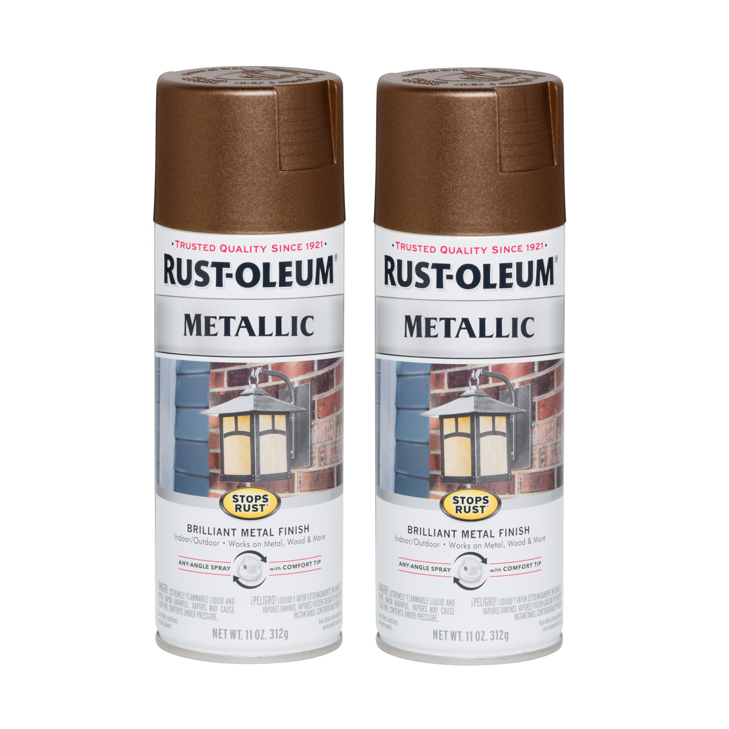 Rust-Oleum Stops Rust Metallic Spray Paint, Dark Copper