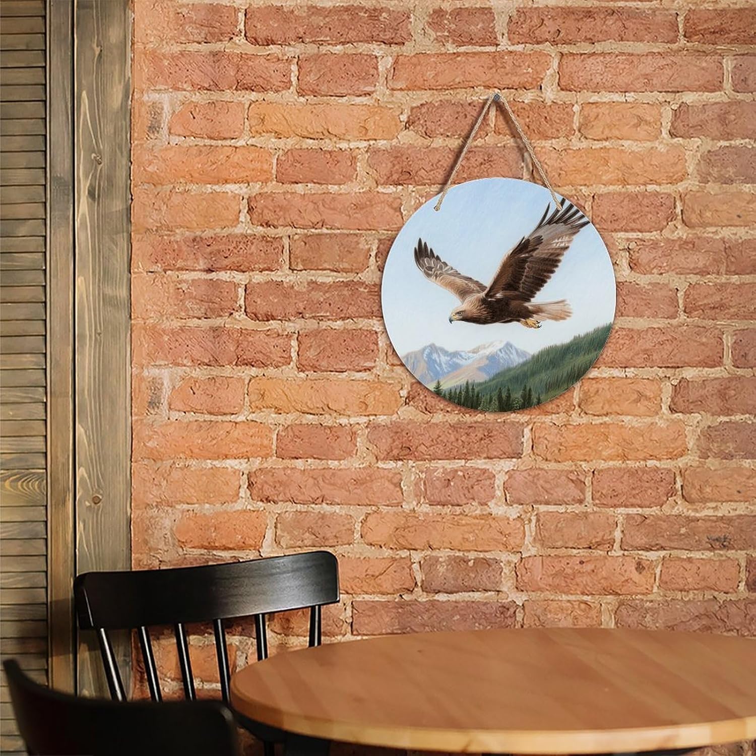 The Eagle Spreads Its Wings Painting Wood Painting
