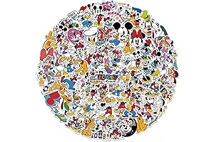 100Pcs Mickey and Minnie Stickers for Kids