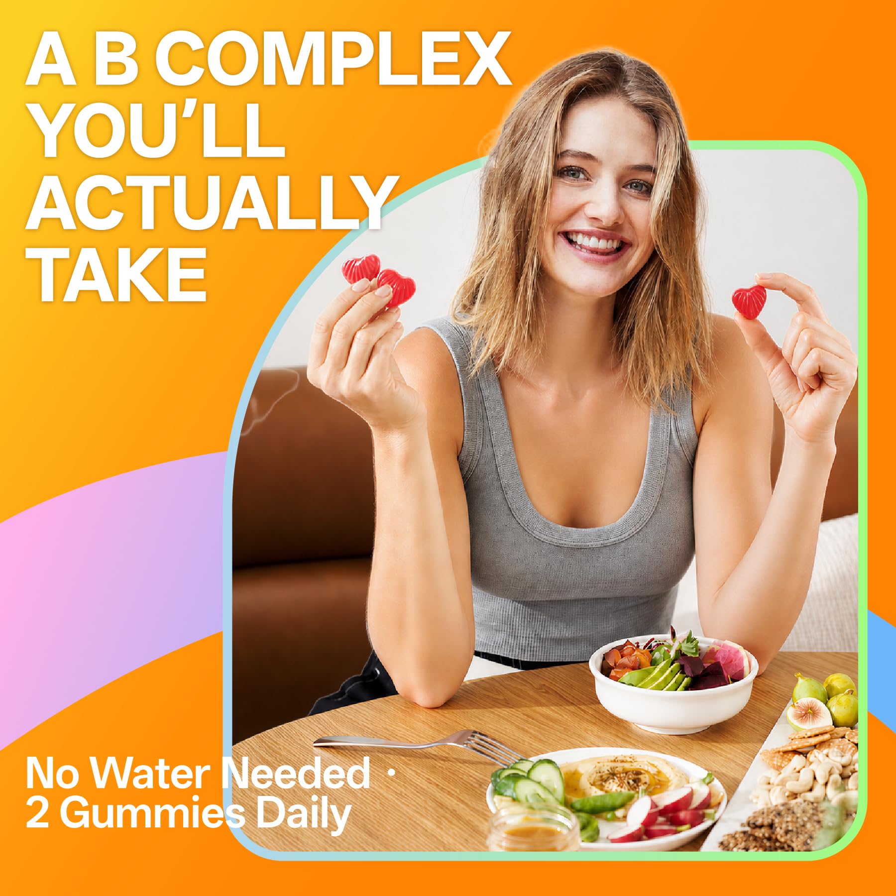 VEETAGYO B Complex 50 Gummies 120Cts — Amazon image 8