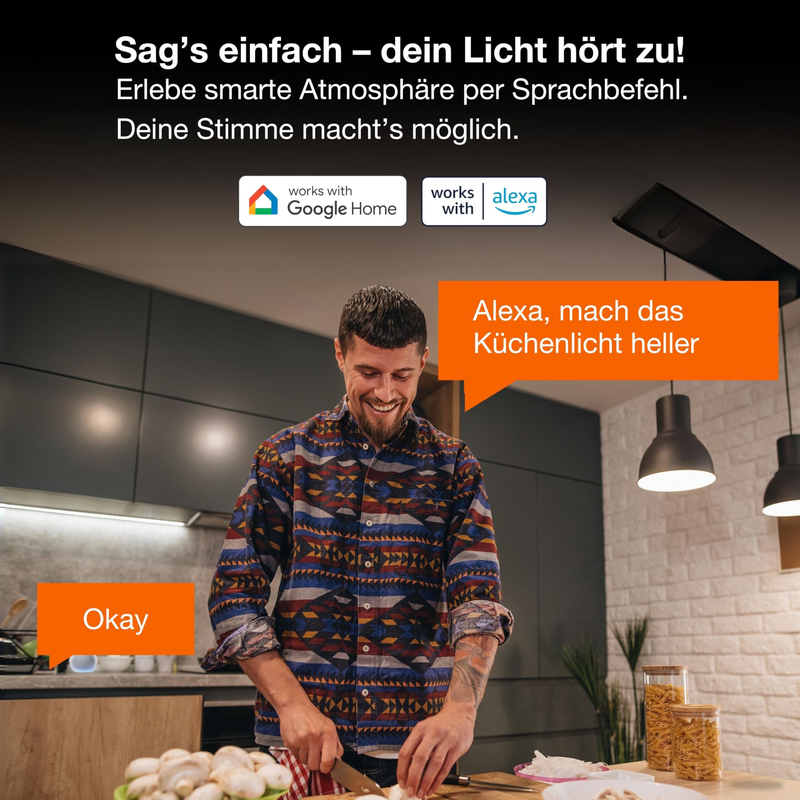 LEDVANCE SMART WIFI COB Strips dekorative COB-Streifen mit weißem; regulierbarem Licht und homogenem Lichteffekt; dimmbar; TW; gelb; Silikon; 3 m; Leuchtmittel nicht austauschbar