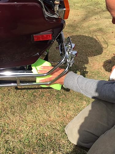 Miniatura 6 de Kit de limpieza de motocicleta limpia cromo, cuero, vinilo y elimina la suciedad y la grasa.