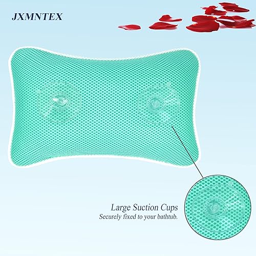 Miniatura 4 de Almohada de bañera  Almohada de spa con cojín para reposacabezas  Almohada para bañera de hidromasaje  Soporte para el cuello y la cabeza para baño