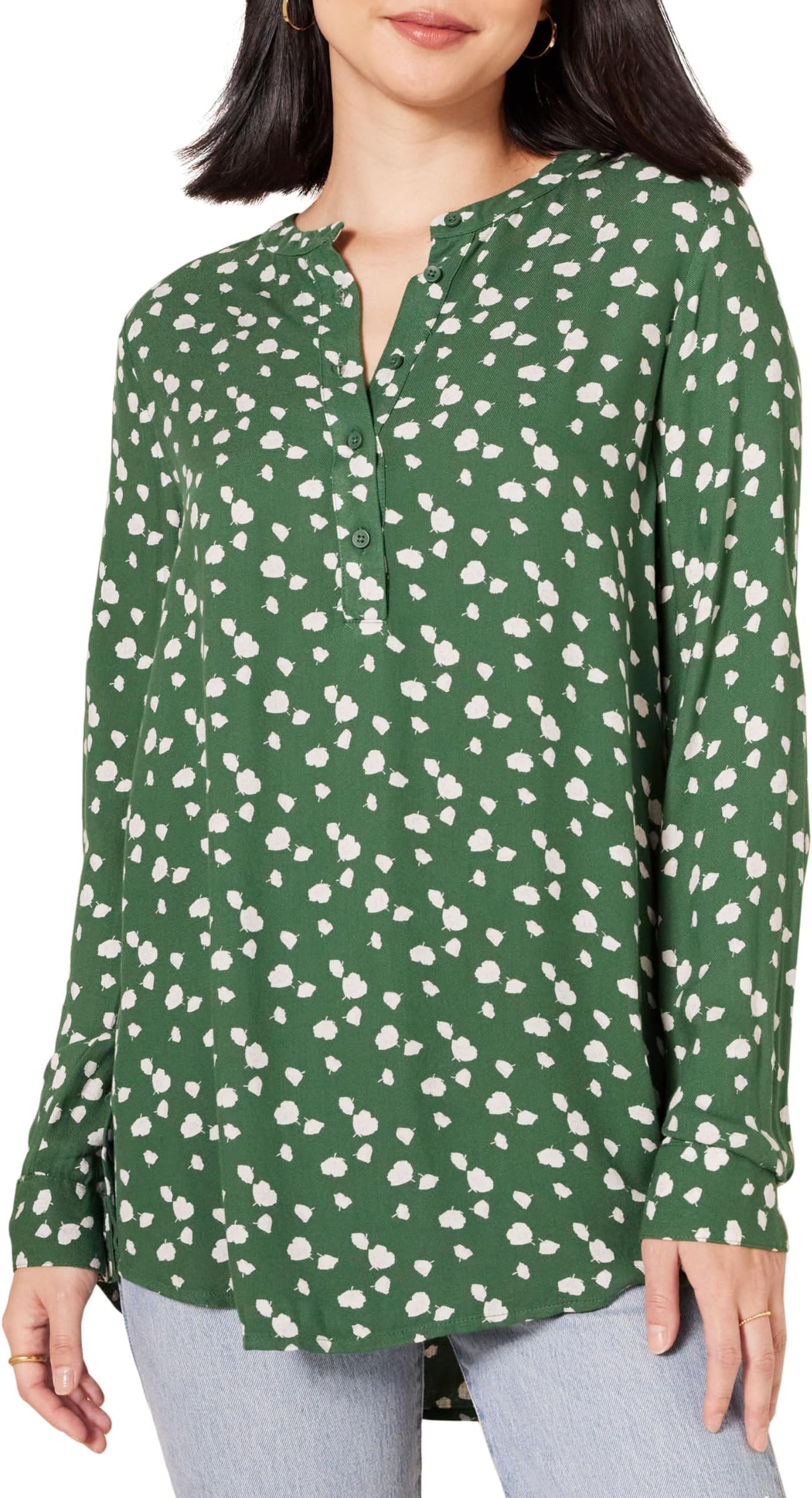 Amazon Essentials Women's Long-Sleeve Woven Blouse