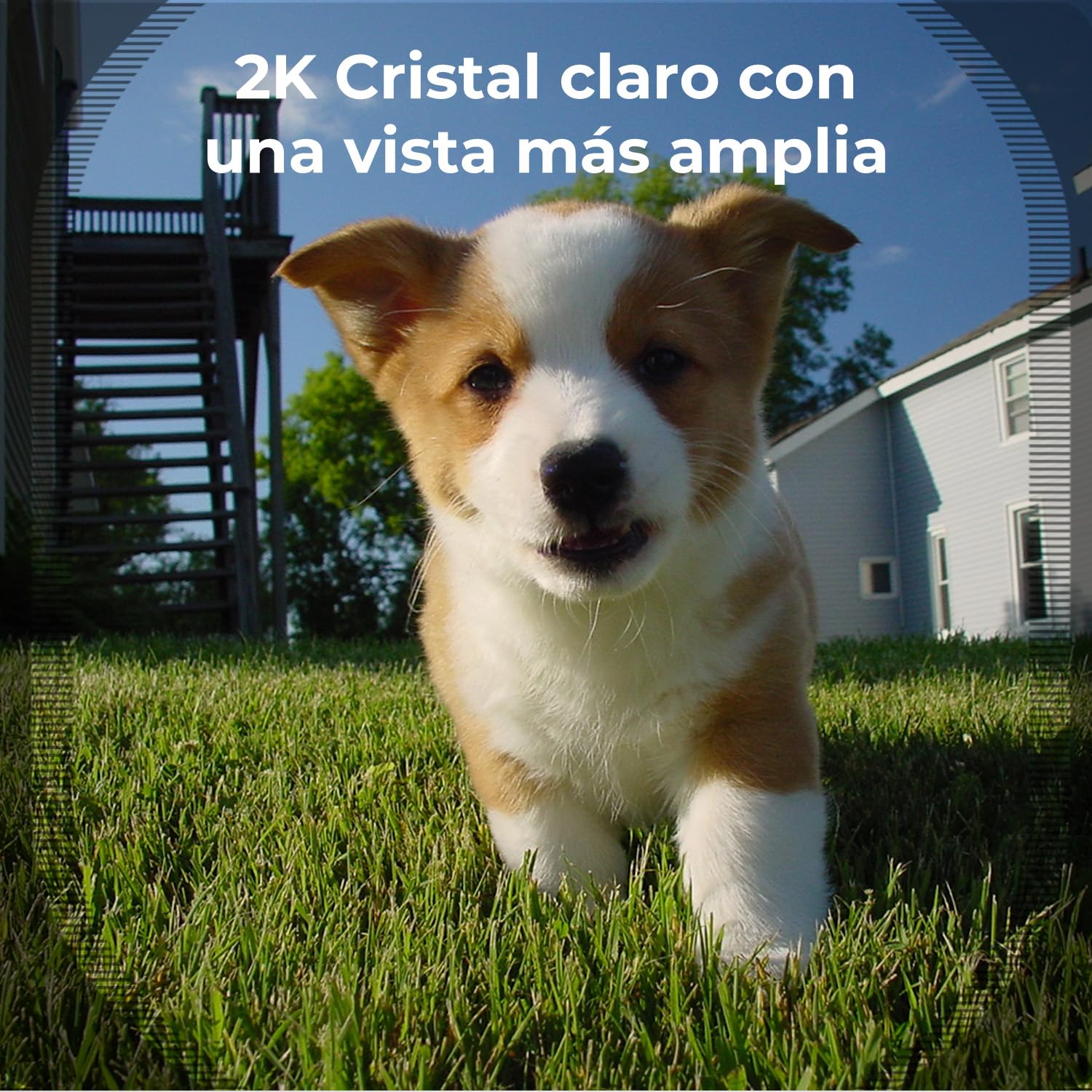 IMILAB 3MP/2K WiFi Cámara de Seguridad Exterior, Visión Nocturna en Color, Detección de Personas, Audio Bidireccional, Alertas de Movimiento, Compatible con Xiaomi Home, microSD hasta 256 GB(EC3 Lite)