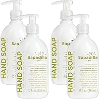 Vista 10 de Sapadilla Jabón de manos líquido biodegradable de pomelo + bergamota, bomba de 12 onzas, (paquete de 1)