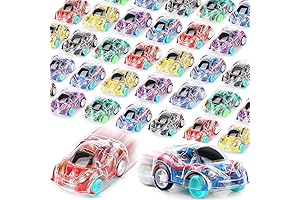 Hooqict 36 Pcs Mini Pull Back Cars for Boys Race Car Party Favors Bulk