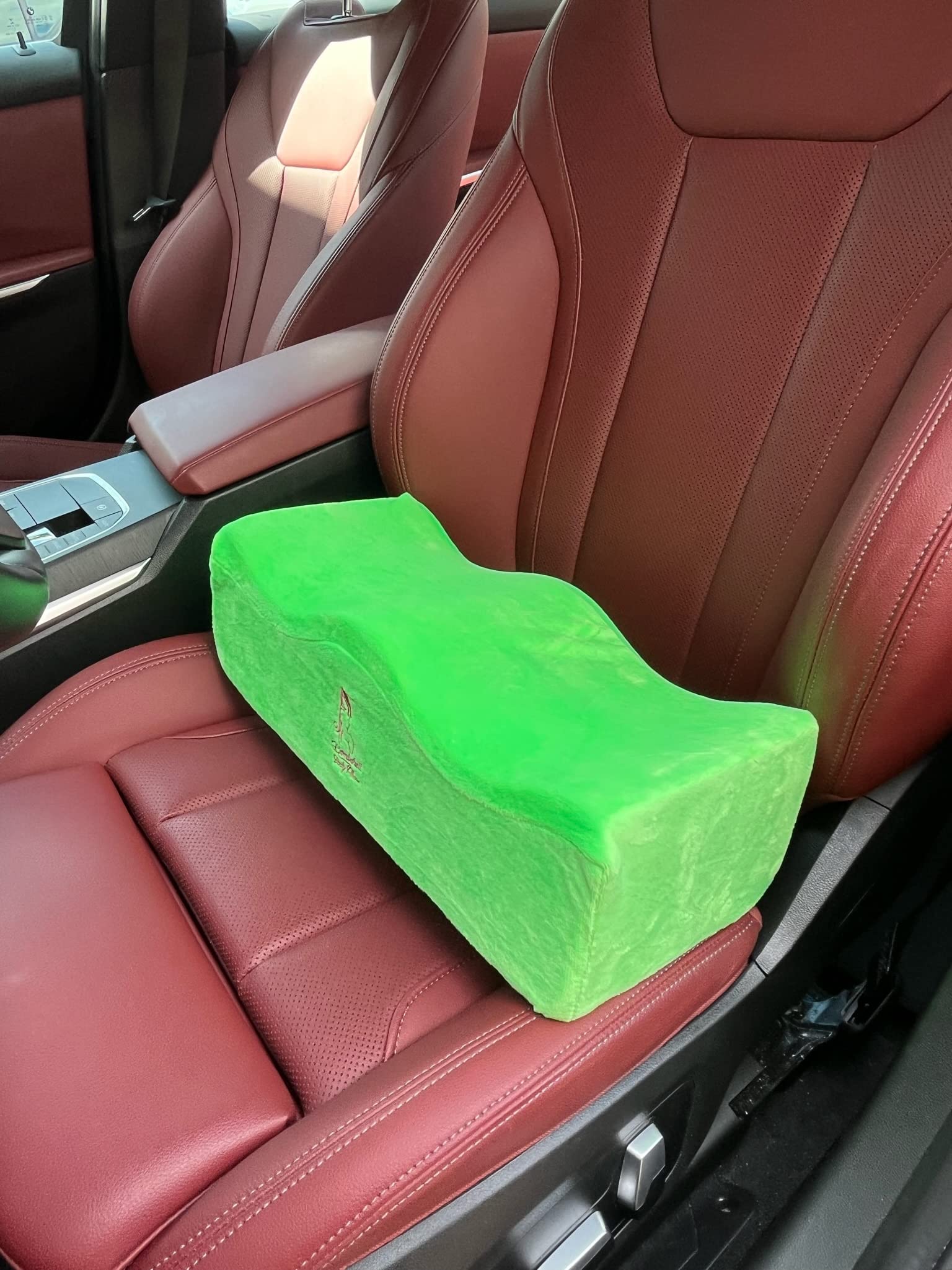 BBL Pillow After Surgery for Sitting – Brazilian Butt Lift Pillow Lifting Cushion for Recovery, Home, Driving & Office Chair Use, BBL Surgery Essentials & Post Surgery Supplies (Green)