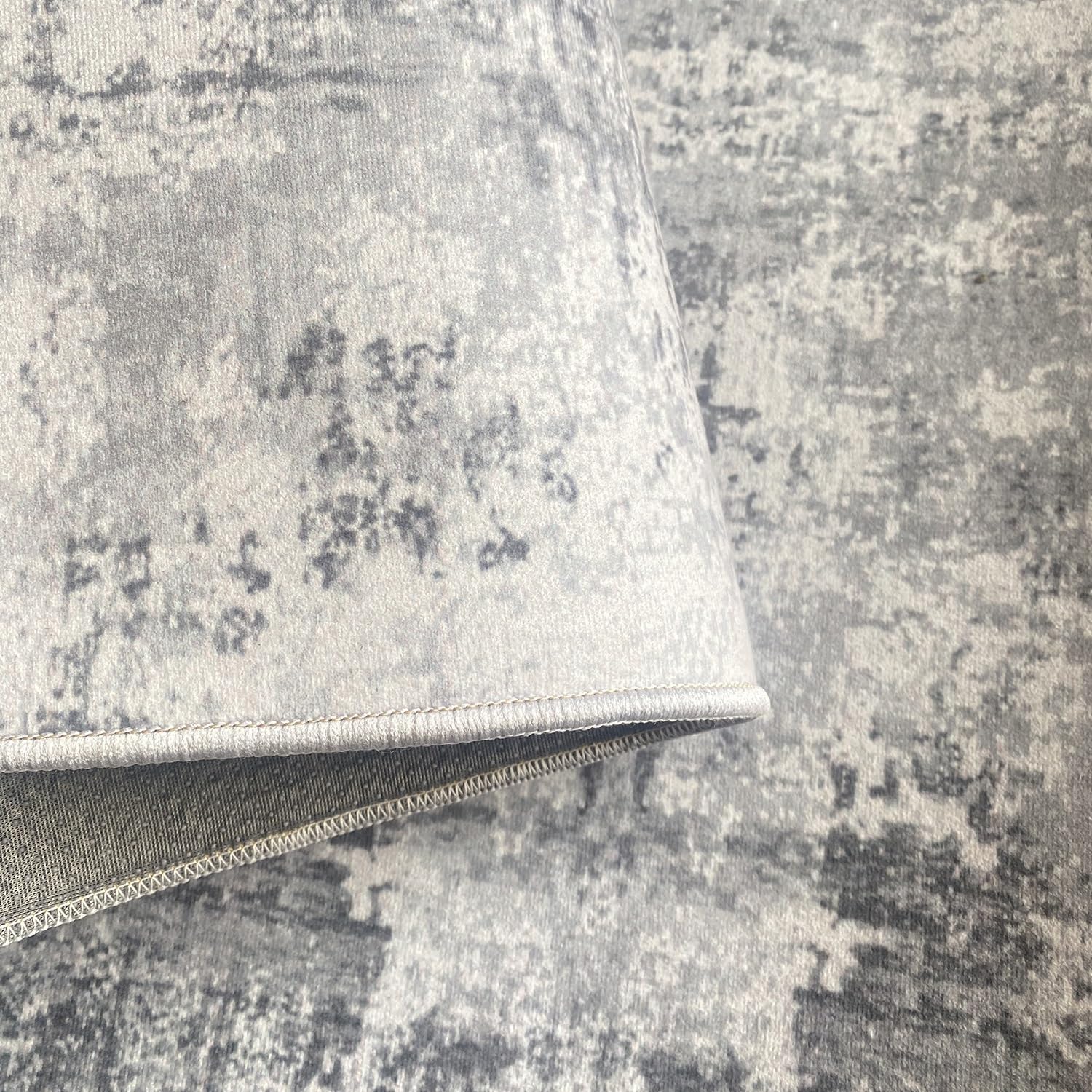 Geometrisch Teppich Läufer Flur Grau Rot Lang rutschfest Kücheläufer Waschbar Schlafzimmer Bunt Teppich Läufer 70x180cm Dauerhaft Läuferteppich Flurläufer Korridor Fußmatte Meterware