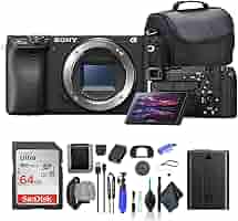 SONY - Sony α6400 Amazon.com : Sony Alpha a6400 Mirrorless Camera: Compact APS
