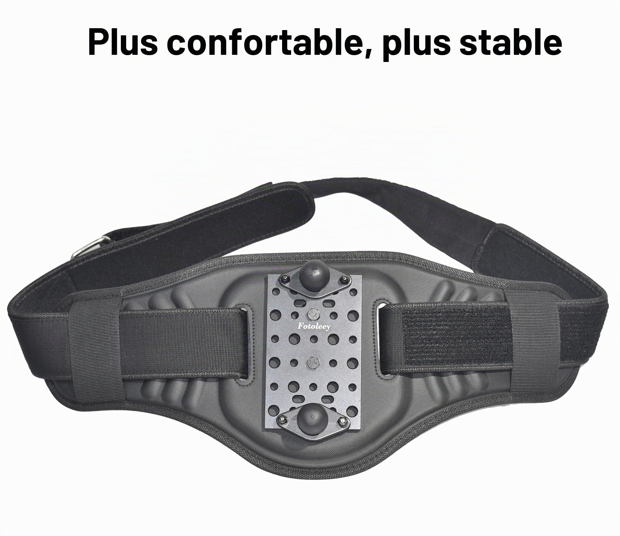 Waist Mount Back Bar Barre arrière pour Insta360 X5/ X4, X3, One RS, Ace Pro, GoPro Hero 12, Max (Barre d'extension Non Incluse)