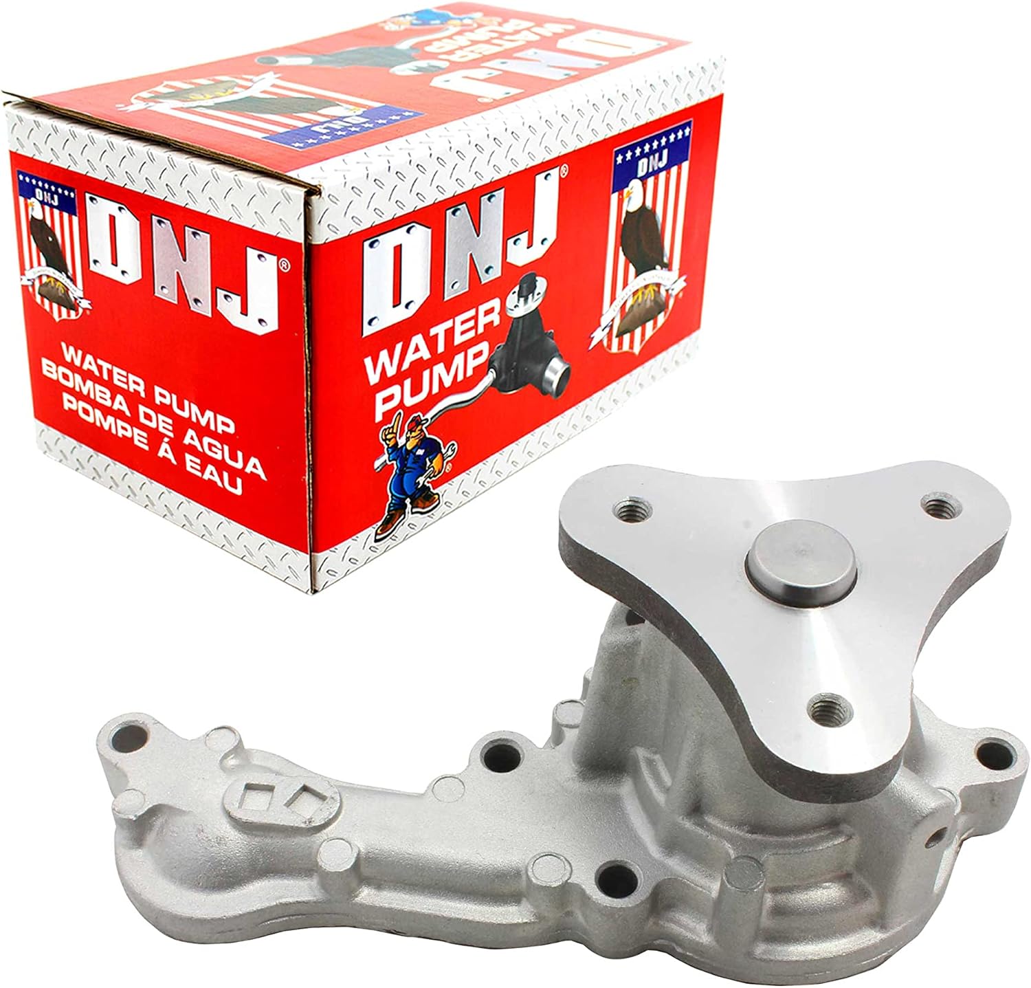 DNJ WP238 Water Pump for 2007-2008 Honda Fit 1.5L L4 16V SOHC 1497cc