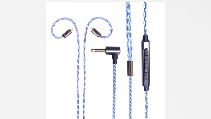 crystal cable next 2pin 4.4mmプラグ Amazon.com: okcsc Earphone Upgrade Cable,0.78mm 2pin Earbuds