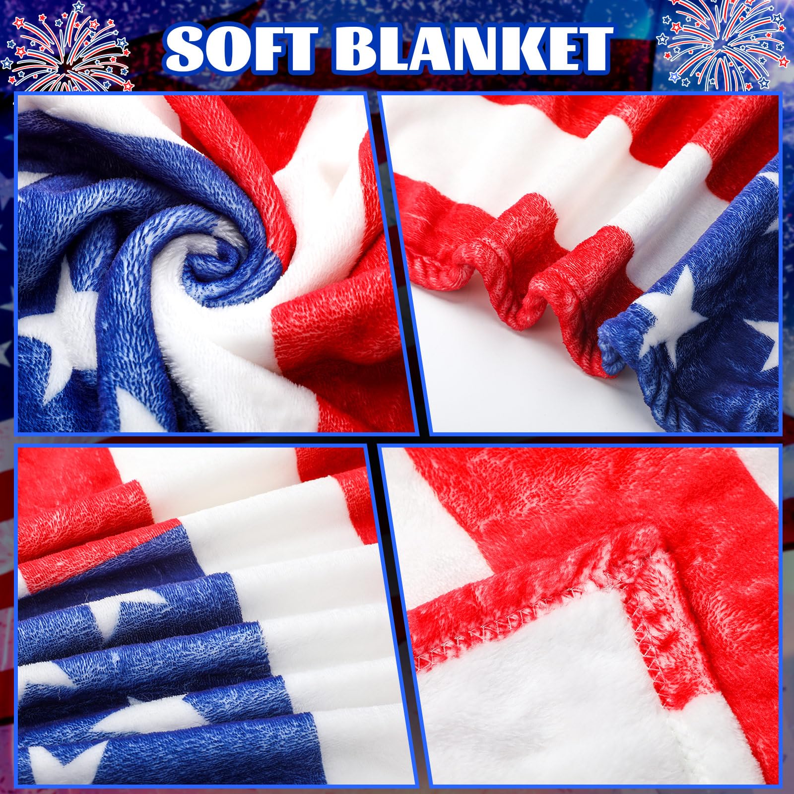 Nuanchu 8 Pcs New Us Citizenship Gifts American Flag Gifts Set with Citizen Glass Candle American Flag Blanket Sock Bandana Bracelet Patriotic Gift Box Congratulations Card for Veterans