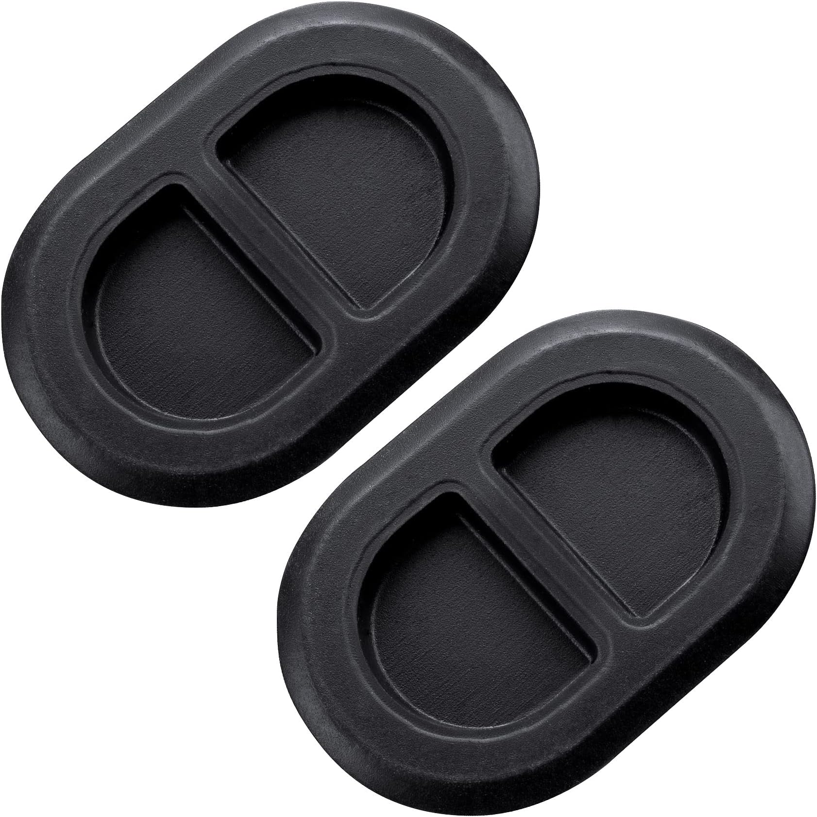 4PCS Floor Pan Drain Plugs, Floorboard Drain Holes Front