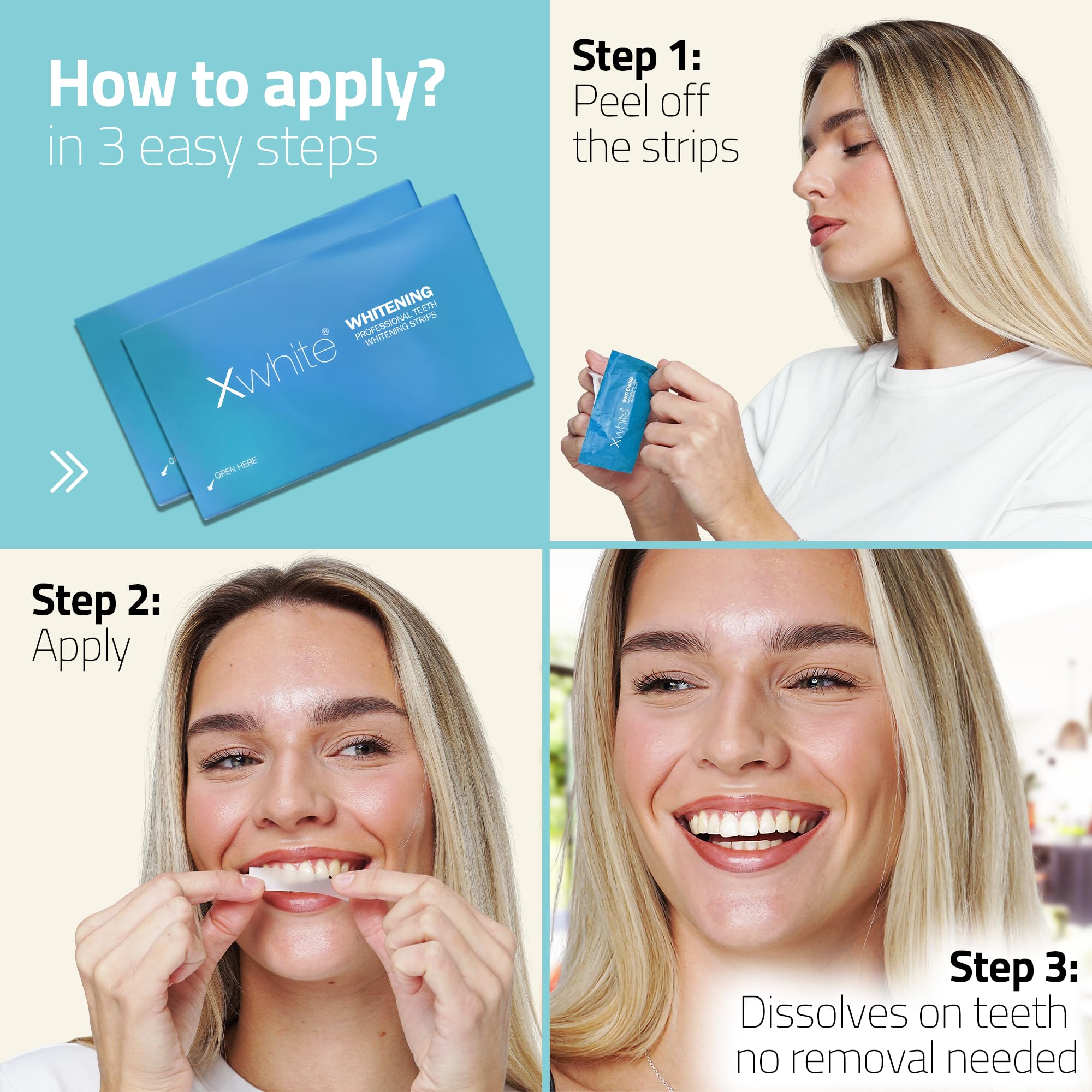 Amazon.com: Xwhite 14 Day Teeth Whitening Kit -28 Strips - Halal