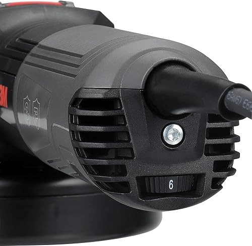 Miniatura 7 de 3M Amoladora angular eléctrica, 11130, VS, interruptor deslizante de 4.5-5 pulgadas, 13 amperios, 120 V, para cortar, moler, pulir y eliminar óxido,