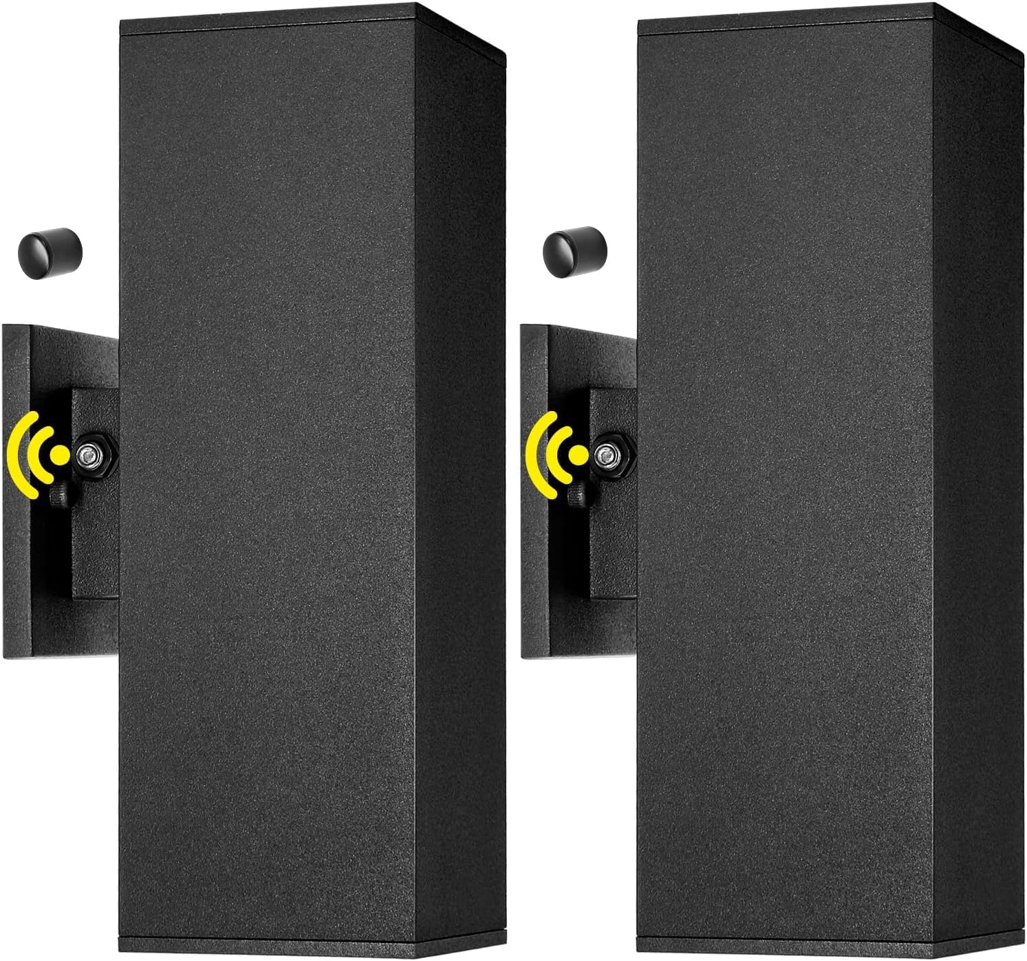 2-Pack Exterior Wall Mild Fixtures, Out of doors Waterproof Wall Sconce with Nightfall to Daybreak Photocell Sensor, Fashionable Porch Lights Out of doors Up Down for Patio Entryway Entrance Door