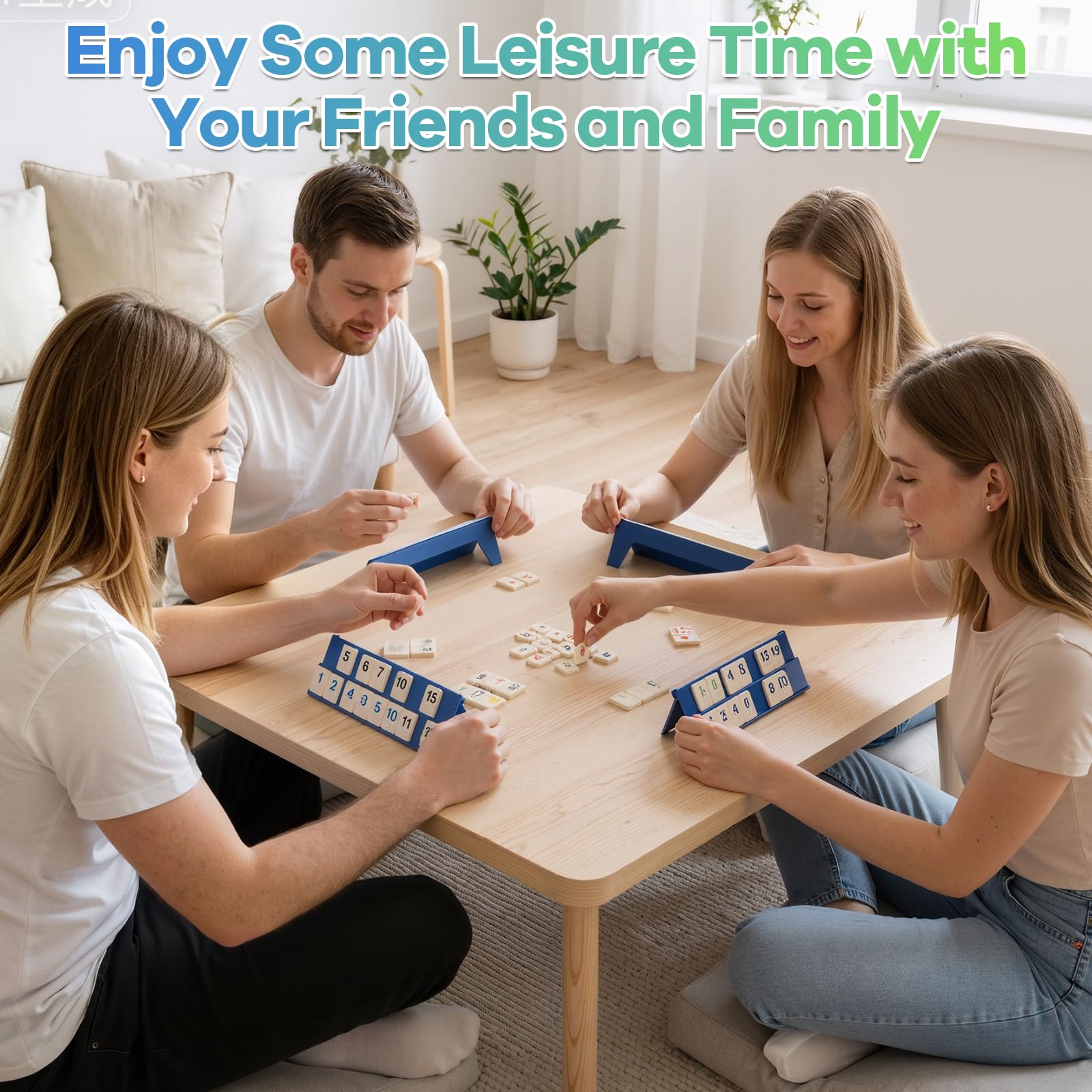 Rummy Cup Original Rummy Juego de viaje con cordón de almacenamiento para adultos, 160 piedras, juego de mesa Rummy Cup para 2-6 jugadores, con 6 soportes de juego, 1 dados juegos de mesa