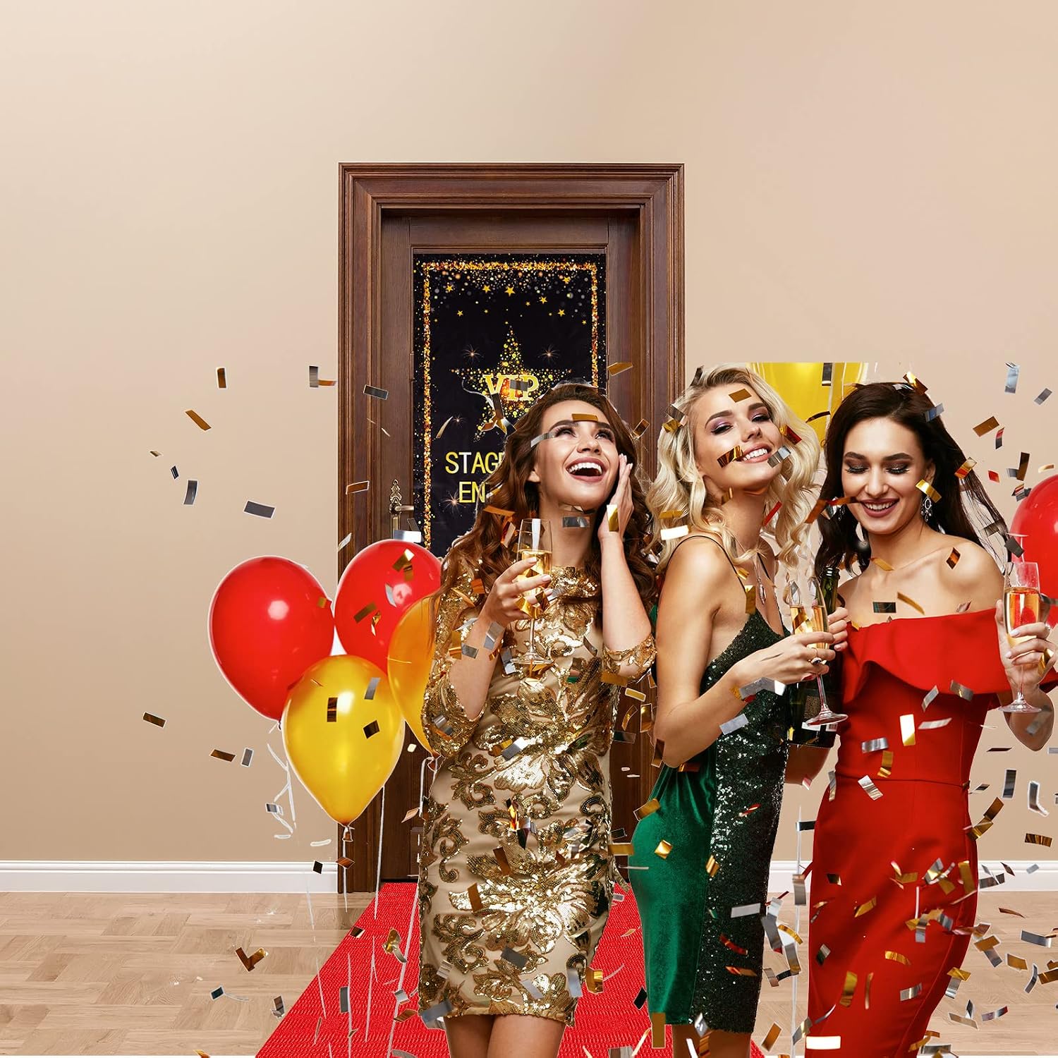 Remagr VIP Stage Entrance Door Cover Movie Theme Decoration, 30 x 60 in image 5