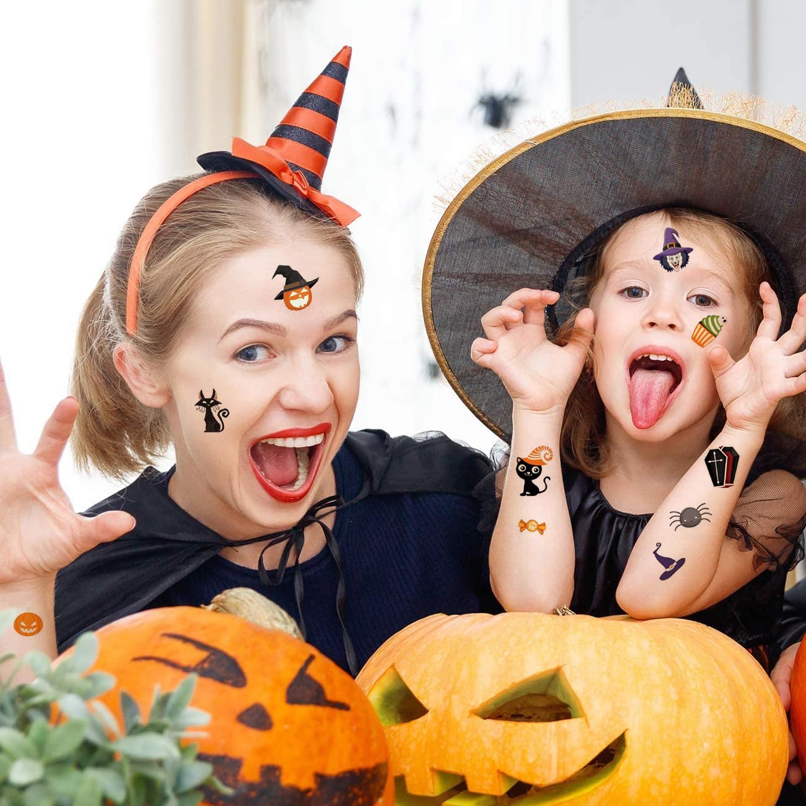 Giochi Per Feste Bambini Set Di 8 Adesivi Temporanei Per Tatuaggi Da Principessa - 180+ Decorazioni, Impermeabili, Per Bambine Tatuaggi Bambina