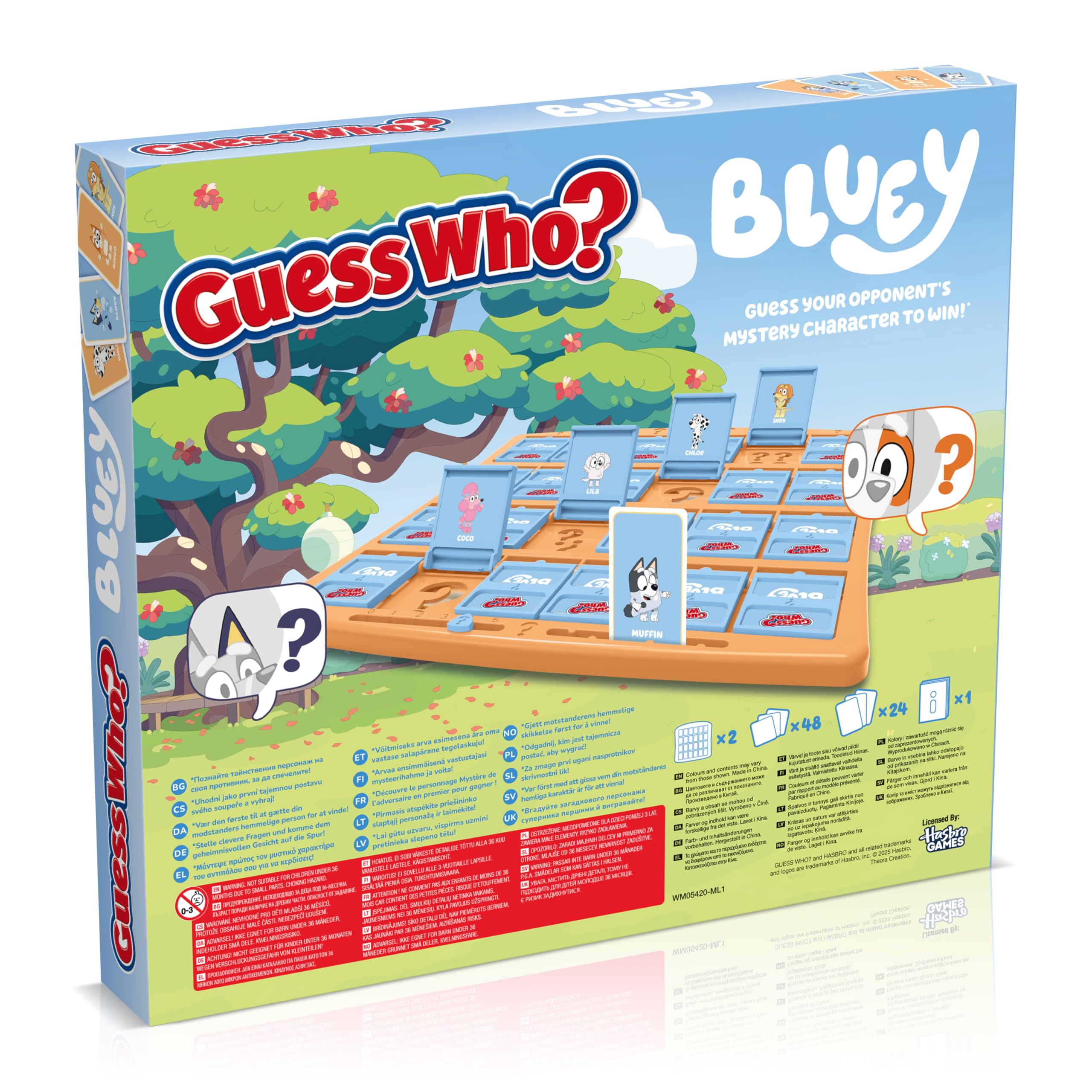 Hasbro Guess Who Bluey/Boardgames