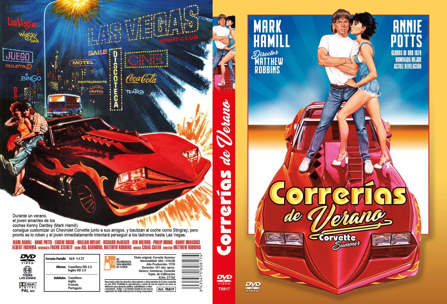 Amazon.com : Corvette Summer 1978 DVD Spanish Import