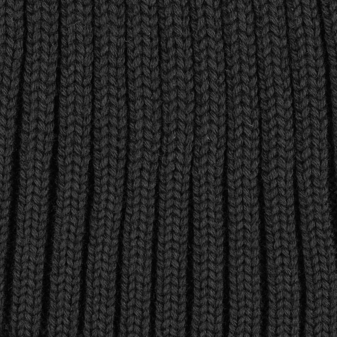 LIERYS Merino Strickmütze Rippstrick Wintermütze Herren Umschlagmütze