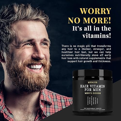 Miniatura 6 de Vitamina capilar para hombres con biotina palma de sierra B12 B6 A D C E zinc ácido fólico suplemento para el crecimiento del cabello 120 tabletas