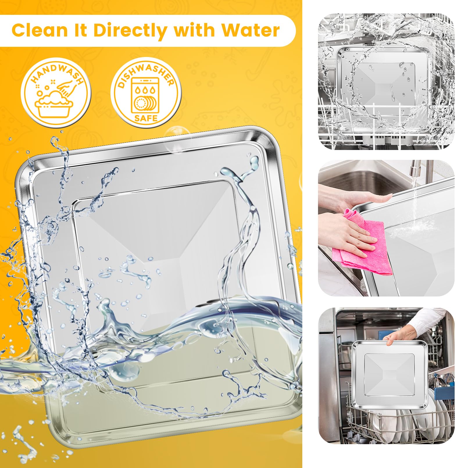 Air Fryer Tray Replacement For Cuisinart TOA60 TOA65