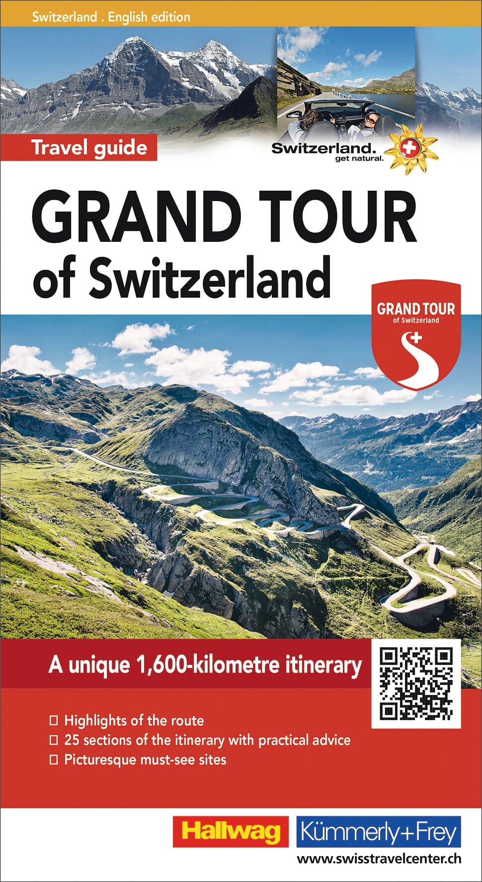 Grand Tour of Switzerland Tourist Guide - 9783828308619