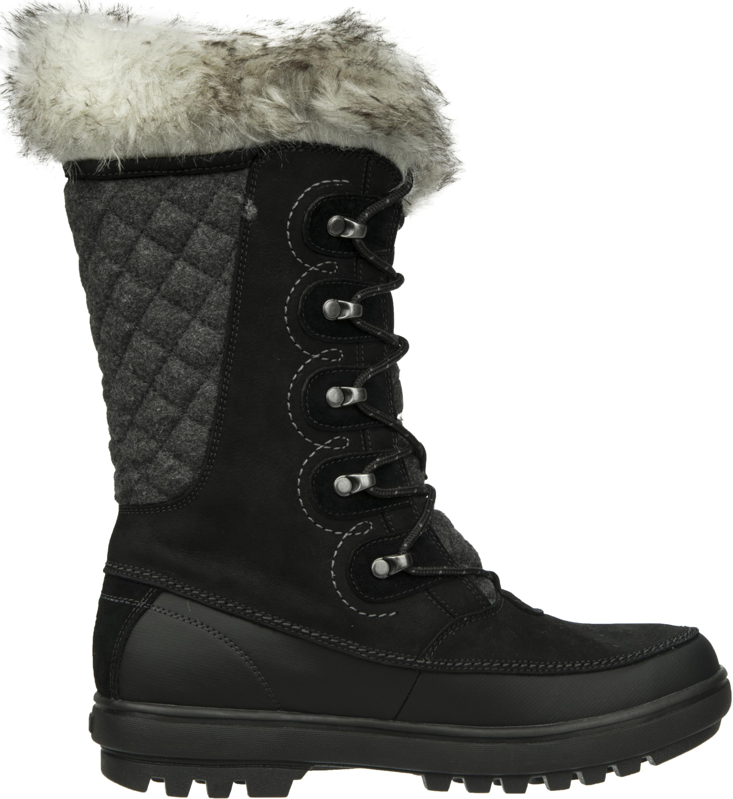 Helly Hansen Damen Garibaldi Vl Isolierte Winterstiefel in Elfenbein, Unisex, EU Footwear Size System, Adult, Winter, Leder, Schnüren, Polyurethan (PU), Komfort, Schnee