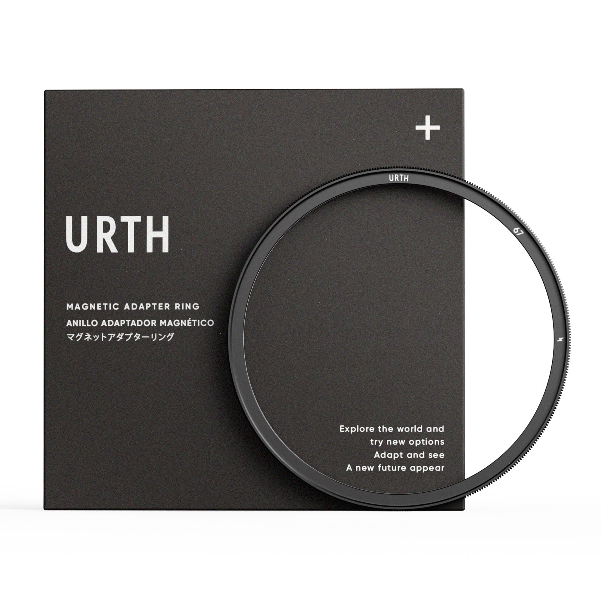 Urth 67mm Magnetic Lens Filter Adapter Ring - Screw-in Adapter Ring for Converting Camera Lens to Magnetic Filter System