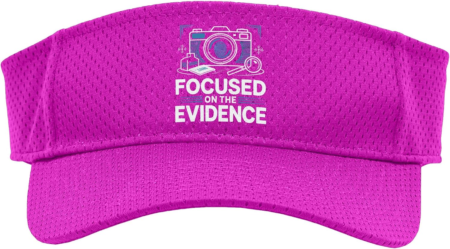 Forensic Photographer Camera Crime Scene Investigation Sport Sun Visor