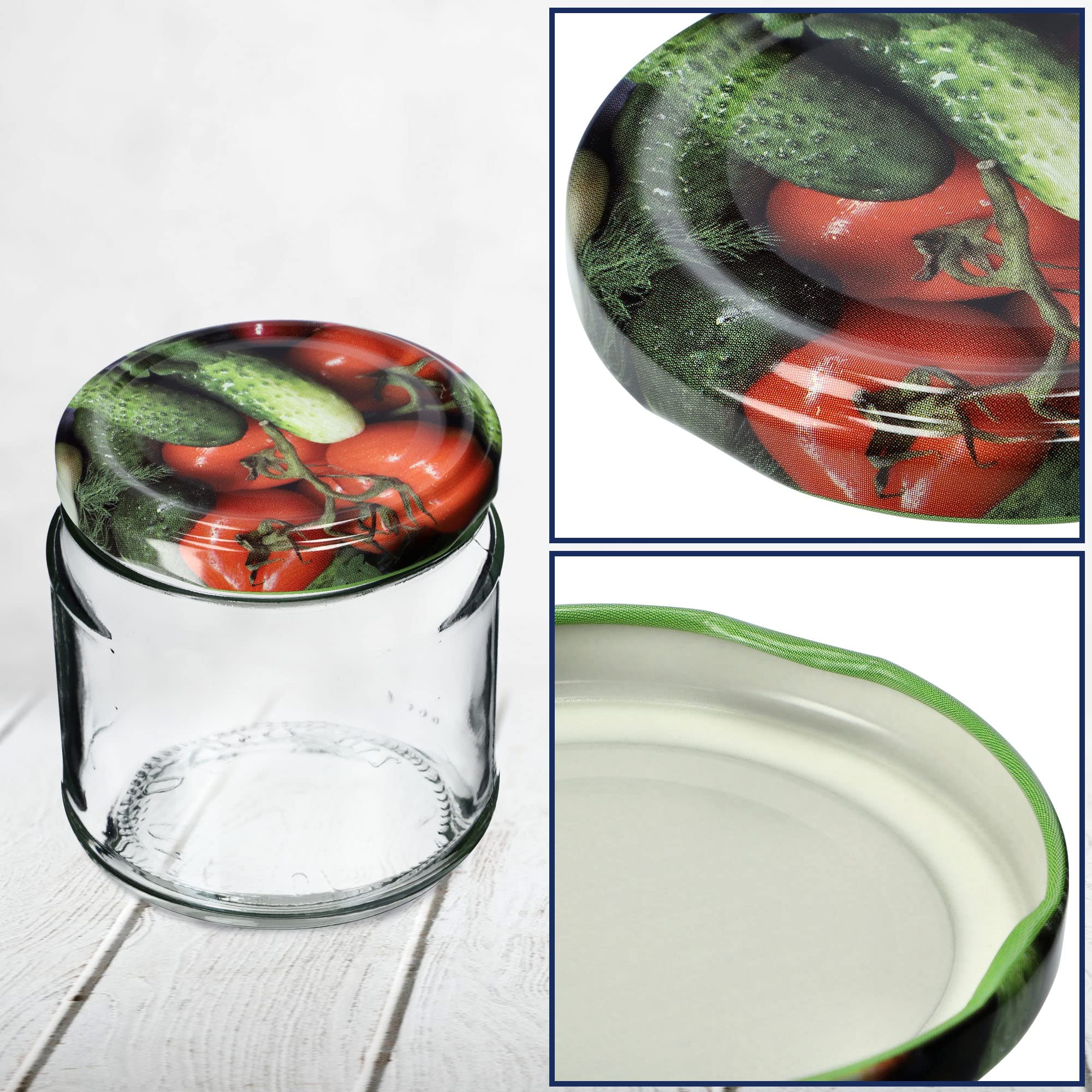 Kadax Couvercle À Vis Fi66 Mm, Kit De Couvercle De Rechange En Métal